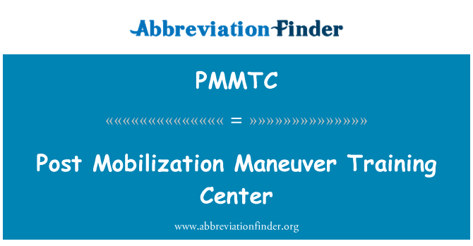 PMMTC: Po mobilizacijos manevras mokymo centras