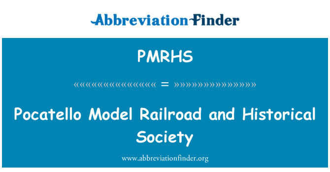 PMRHS: Pocatello Model Kereta api dan Historical Society