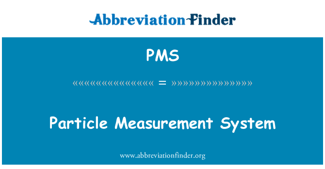 PMS: Partikkel målesystem