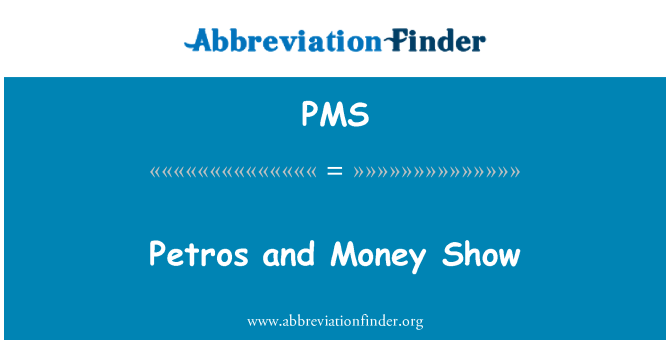 PMS: Petros i diners Mostra el