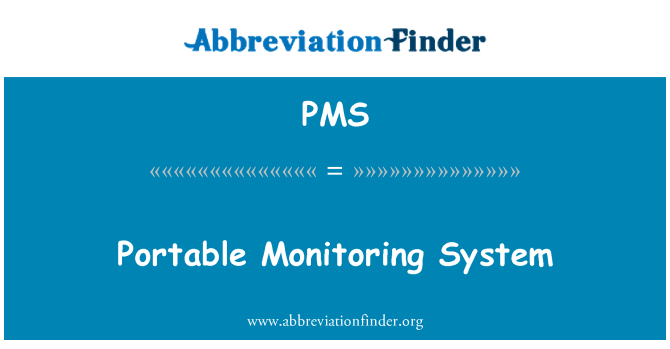 PMS: System monitro cludadwy