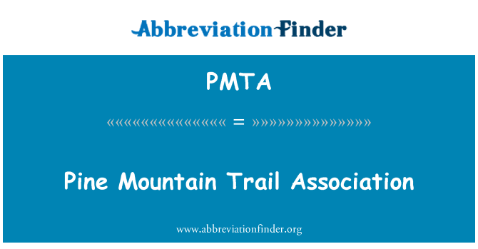 PMTA: Pine Mountain Trail asosyasyon