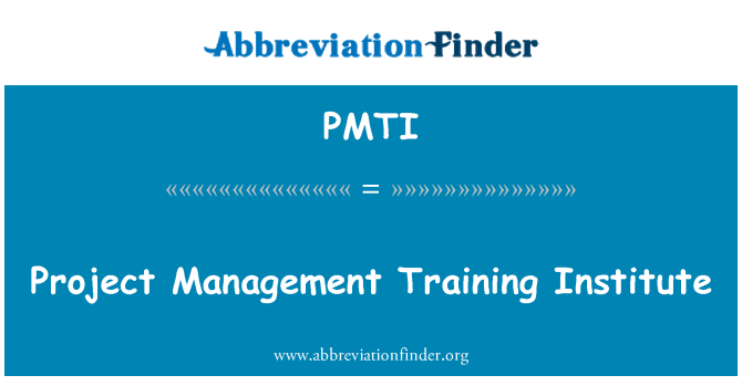 PMTI: Институт подготовки кадров управления проектами