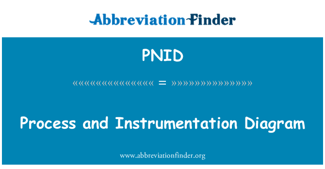 PNID: 过程和仪表设备图