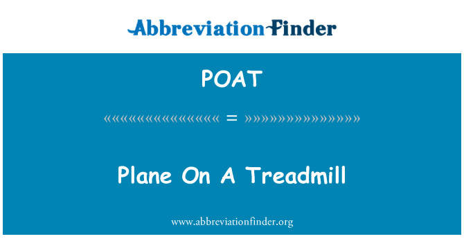 POAT: Awyren ar yn ddiflas