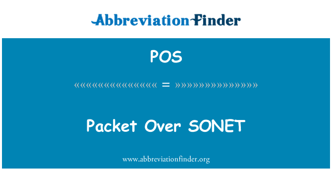 POS: Gói trên SONET