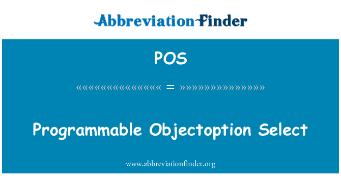 POS: Programmierbare Hyperlinkpfades Select