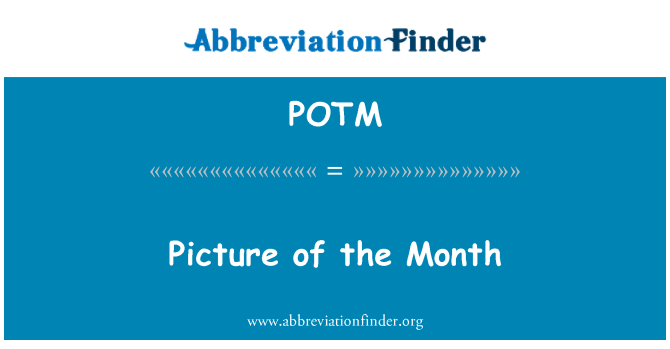 POTM: Foto del mese
