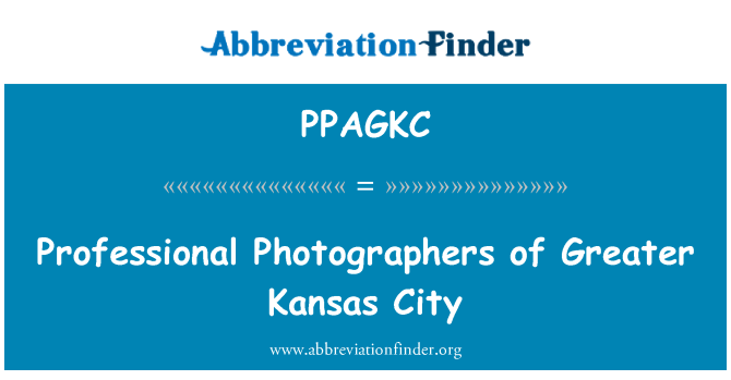 PPAGKC: Professional Photographers of Greater Kansas City