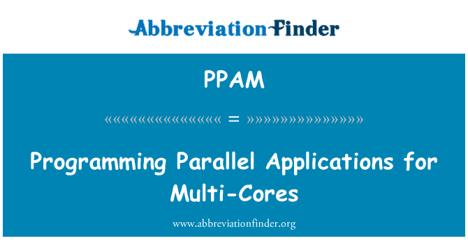 PPAM: Programmation paralèl aplikasyon pou divès Cœurs