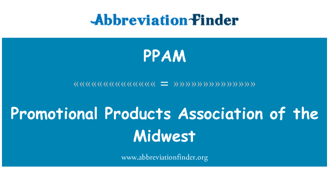 PPAM: Esitlus tooted Assotsiatsiooni Midwest