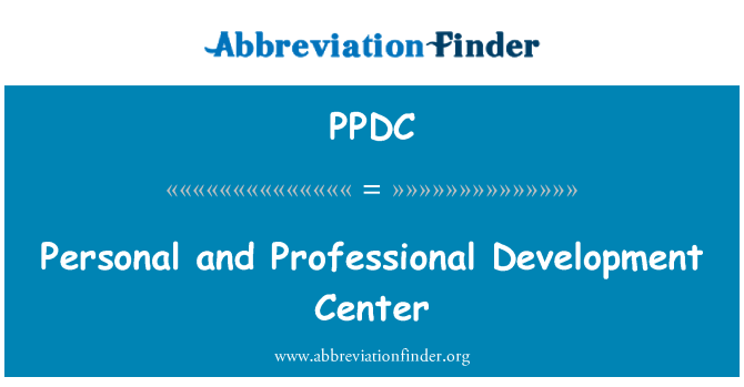PPDC: Personal and Professional Development Center