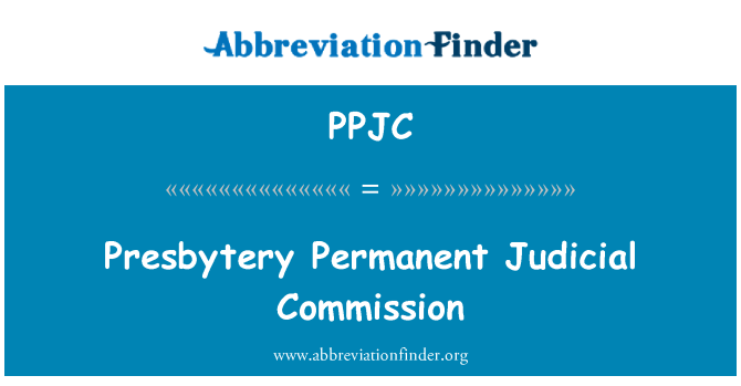 PPJC: Presbyterium ständigen juristischen Kommission