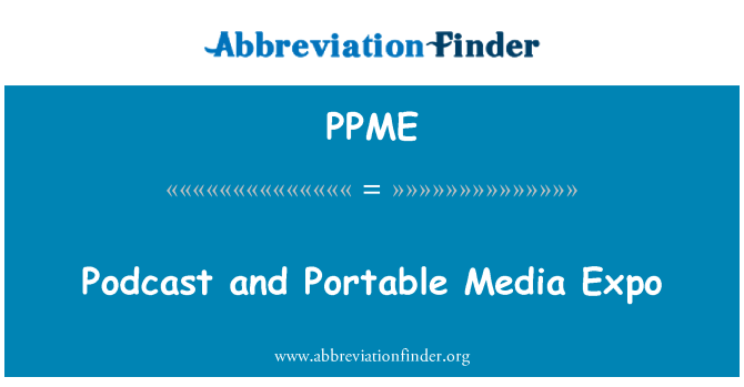 PPME: Podcast u Expo tal-midja portabbli