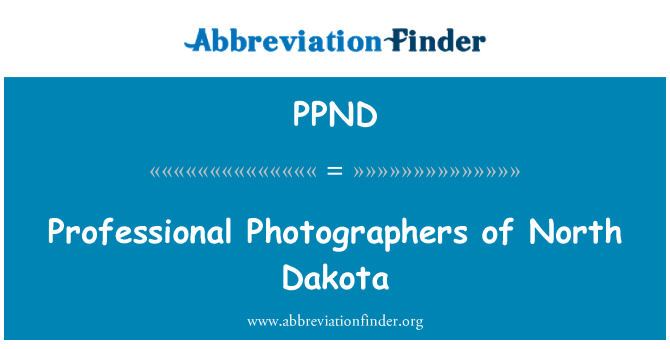 PPND: Photographes professionnels du Dakota du Nord