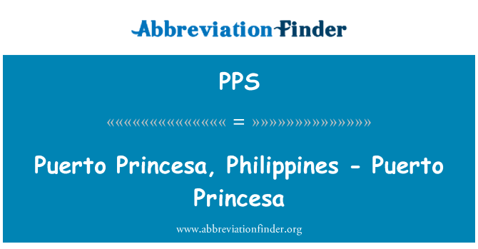 PPS: Puerto Princesa, Filipina - Puerto Princesa