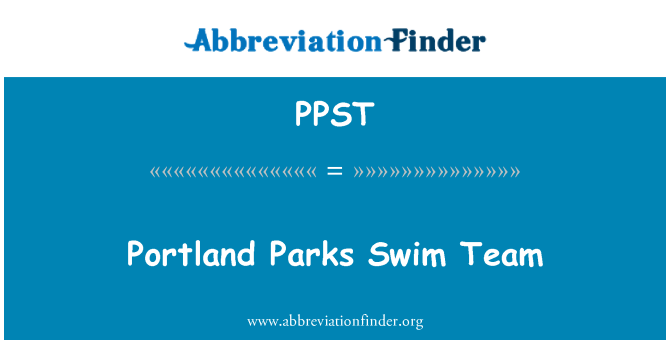PPST: Taman-Taman Portland berenang pasukan