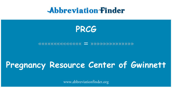 PRCG: Schwangerschaft-Ressourcencenter von Gwinnett