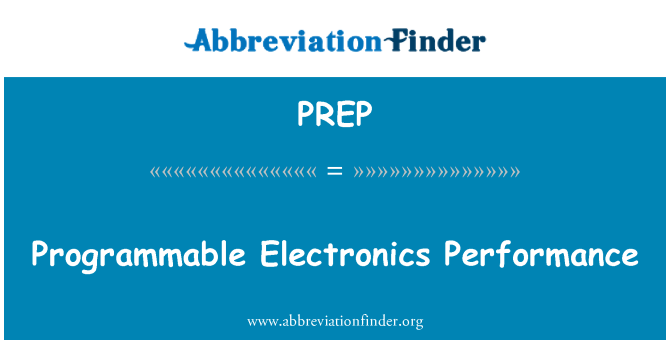 PREP: Programovatelný elektroniky výkon