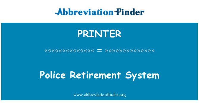 PRINTER: Sistema ta ' l-irtirar tal-Pulizija