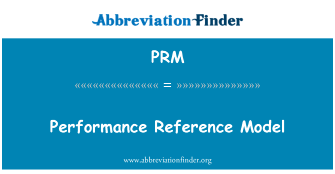 PRM: Leistung-Referenzmodell