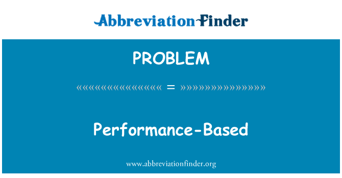 PROBLEM: Performanse se temelje