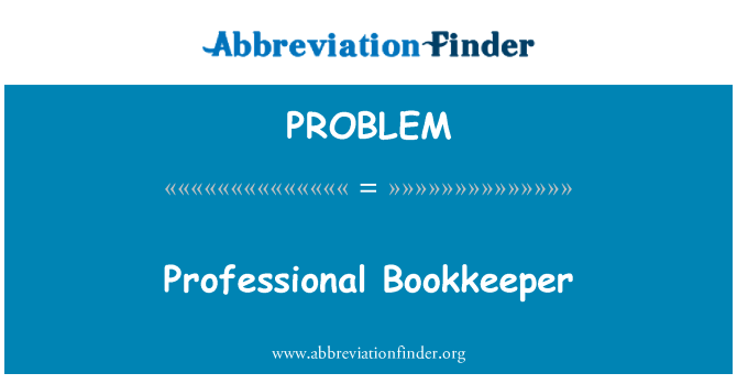 PROBLEM: Profesional pembukuan