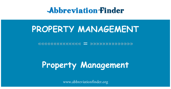 PROPERTY MANAGEMENT: Upravljanje premoženja