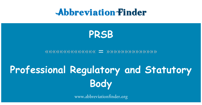 PRSB: Profesional del cuerpo normativo y legal