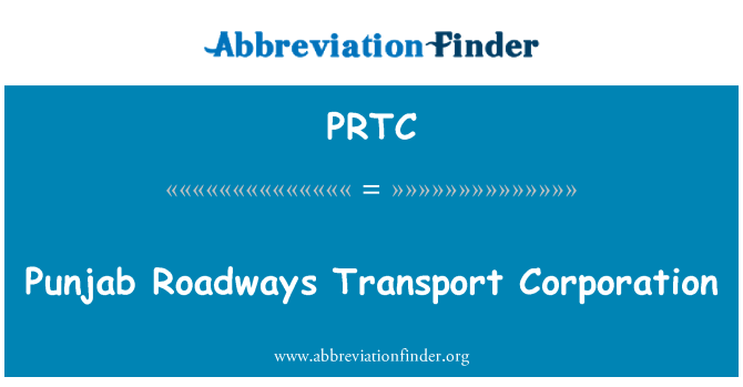 PRTC: Punjab Straßen Transport Corporation