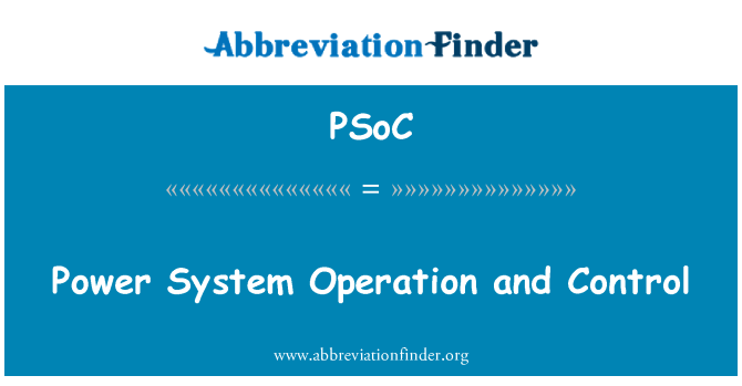 PSoC: Działanie systemu zasilania i sterowania