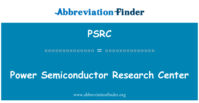 PSRC: Centre d'investigació de semiconductors de potència