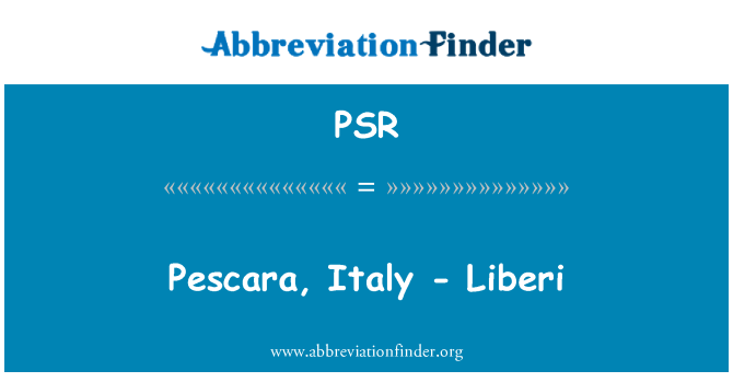 PSR: Portugalija - Liberi