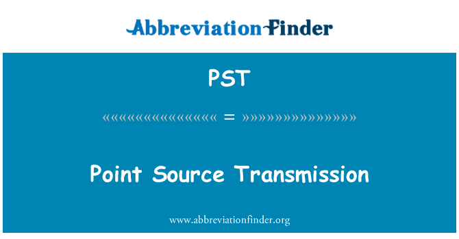PST: Point Source Transmission