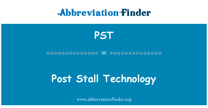 PST: Swydd stondin technoleg