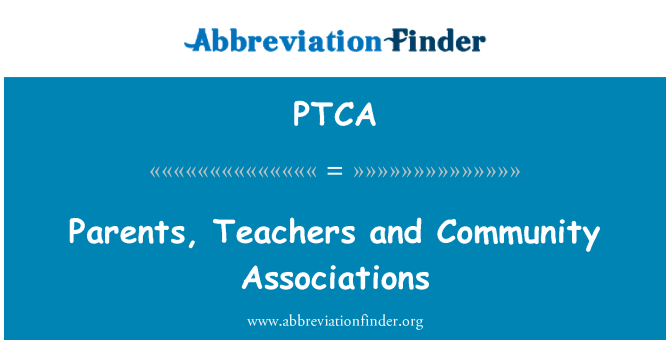 PTCA: Rhieni, athrawon a chymdeithasau cymunedol