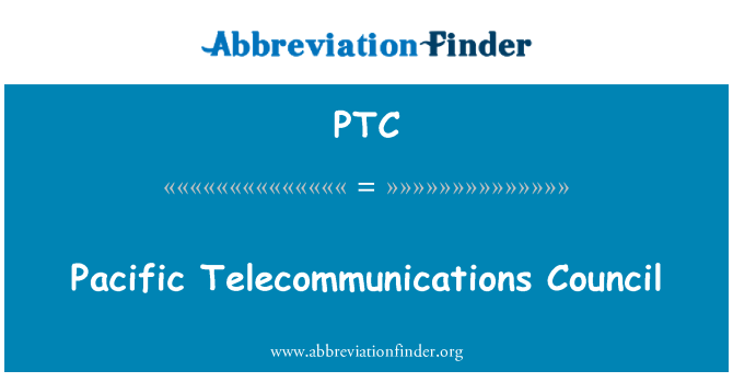 PTC: 태평양 통신 위원회