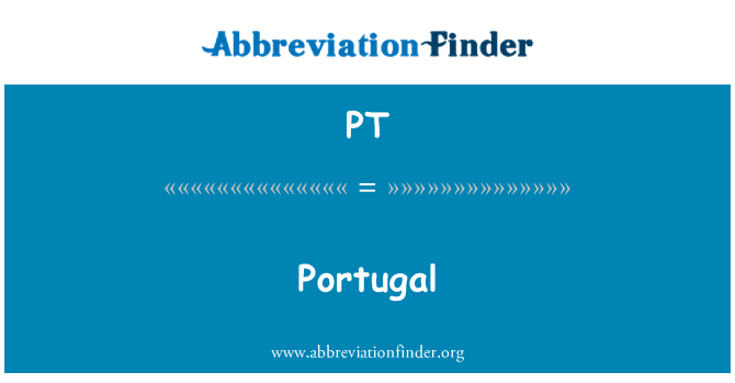 PT: Portugal