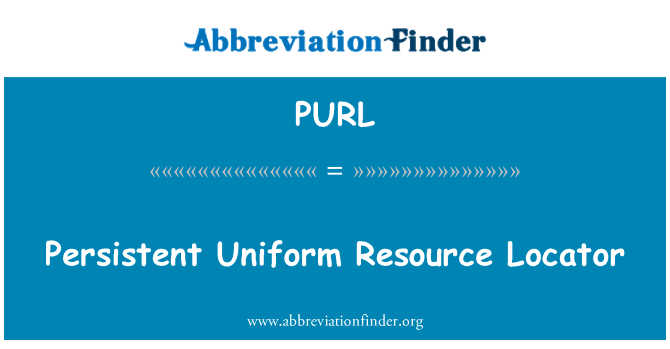 PURL: מאתר משאבים אחיד מתמיד