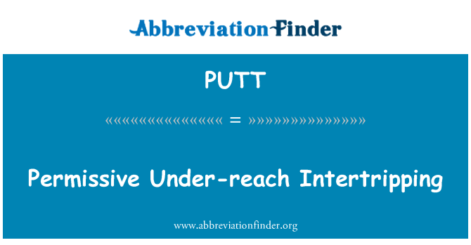 PUTT: Caniataol tan-cyrraedd Intertripping