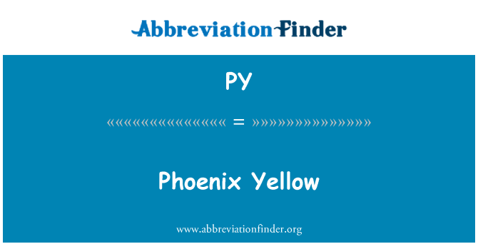 PY: Phoenix gul
