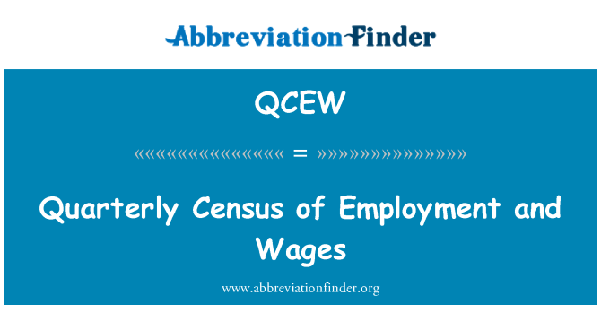 QCEW: Anplwayè moun travay ak salè