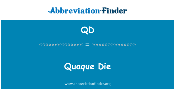 QD: Quaque 다