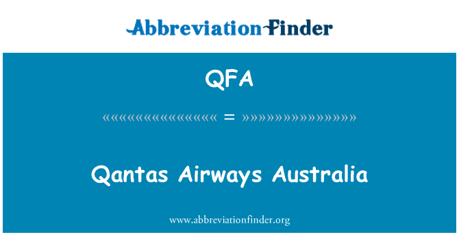 QFA: Qantas chemen pou respire Ostrali