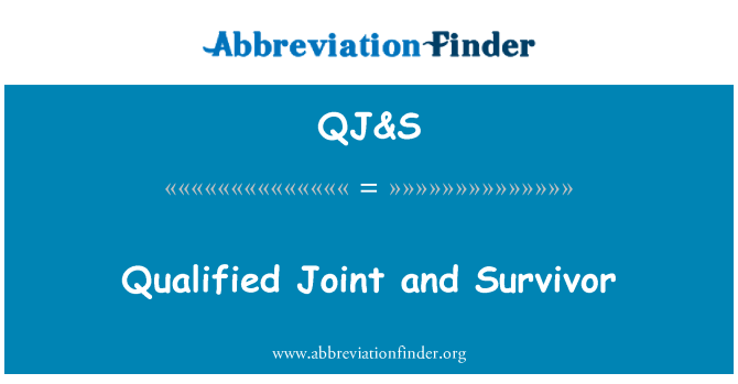 QJ&S: Survivor e qualificato Joint