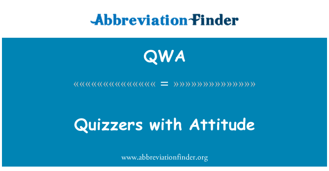 QWA: Quizzers עם הגישה