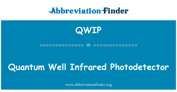 QWIP: Fotodetector bem infravermelho quântico