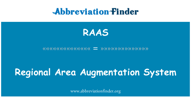 RAAS: Regionali Area Augmentation System