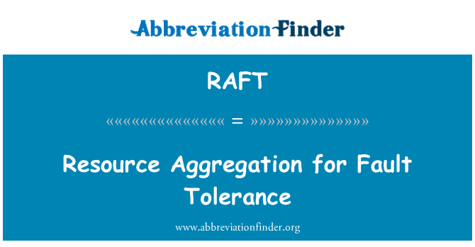 RAFT: Belat sumber untuk toleransi kesalahan