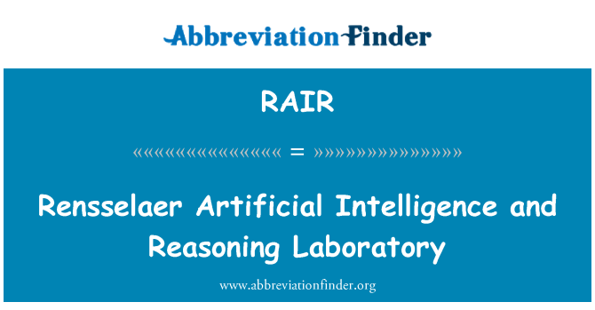 RAIR: Rensselaer künstliche Intelligenz und Argumentation Labor